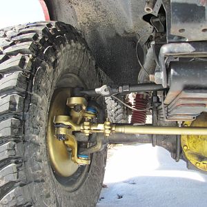 85GMCJD front crossover and my diff cover