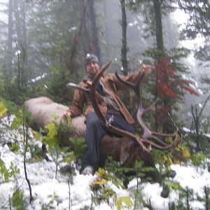 85GMCJD Built a roll bar for my Jimmy as protection.. so I could hunt a remote spot with a dangerous sidehill over a massive washout on the way in.