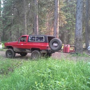 85GMCJD body work and repainted and back in action after hail storm