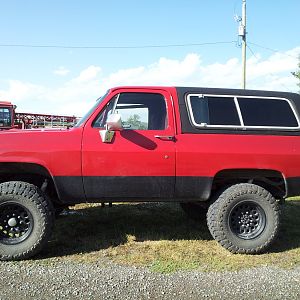 85GMCJD hail hits my new paint....