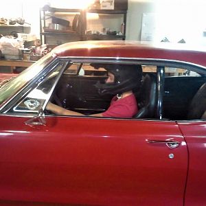 .took some time to build this 66 parisienne street rod with my boy...my burby did lots of leg work for this build