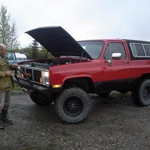 Loved the first run with the 6.5 turbo diesel...Dad approves, asks me to keep it out of deep water cause it runs too good.