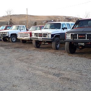 85GMCJD the herd...the ones that are running, driving, insured