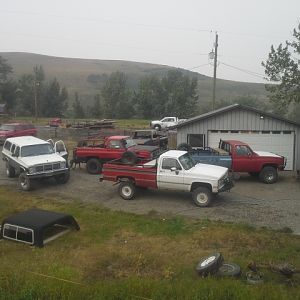 85GMCJD just working on trucks with my boys