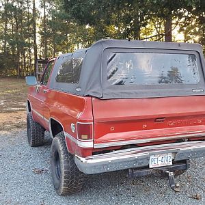 88 Blazer Rear
