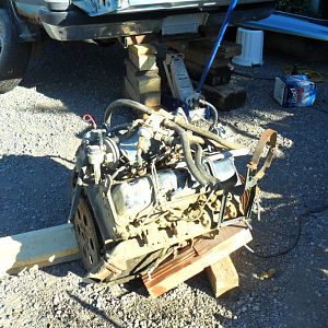 The 6.2 was full of water from being exposed to the elements so it was toast