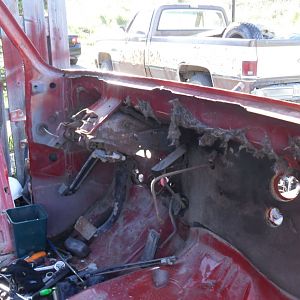 but because the truck was totaled, it needed to donate everything to a non totaled truck