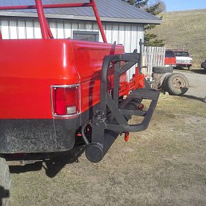 without tools and jerry cans or spare tire