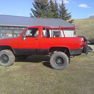 side view