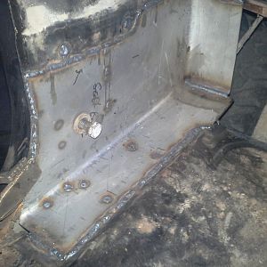 everything up front I fixed with 1/8" stainless