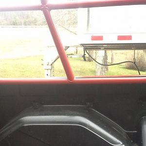 sprayed with Rino truck bed liner