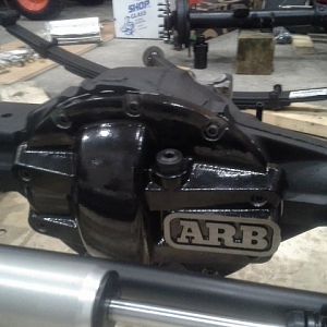 If you are installing a BDS cover on your front 10 bolt, you have to clearance it for the inside axle u bolt...just a little grinding will do it.