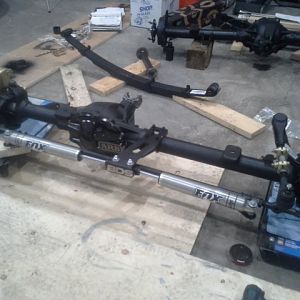 the new line up getting ready to install