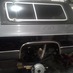 The late model rear diff works good for an easy disc brake upgrade, 30 spline axles (early 10 bolts 28), wider track width if sticking with 1/2 ton