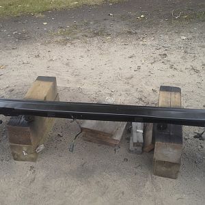 coated everything well with paint and then truck bed liner for the underside parts