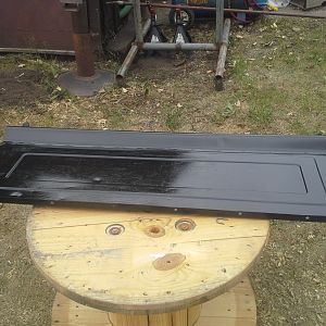 some minor dings in places would be taken care of latter during real paint and body stage