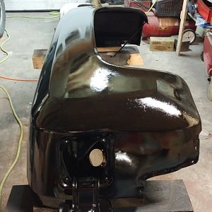 just some black epoxy till time to do body and paint