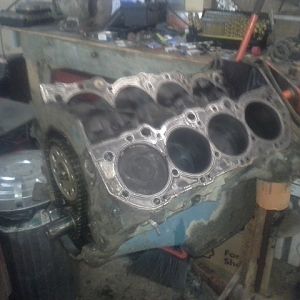 We found the engine had very minimal wear but a generous coating of grain dust and oil