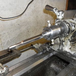 My custom floating reamer holder I built.