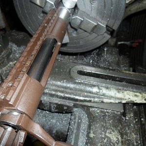 Bolt just closes with .001" clearance, a .002" shim on the guage and it wont close.  Just right.