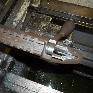 Make sure to disassemble the bolt before test fitting with the chambering tools