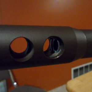 11 degree target crown under my progressive home design muzzle brake