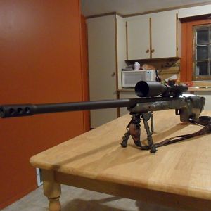 Finished with my first Ted Galliard barrel build.  30" 1in 10" twist 6 groove.  WILL IT SHOOT?