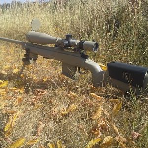 Pictured with one of my hand built mags for 7 shot capacity