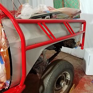 front masking off