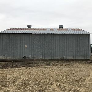 North wall.
