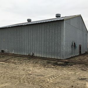 NE corner.