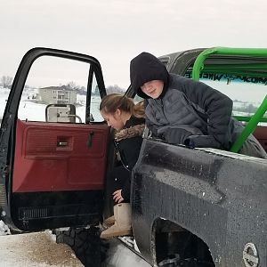 Maceys first drive
