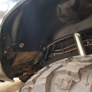 Inner fender cutting 2