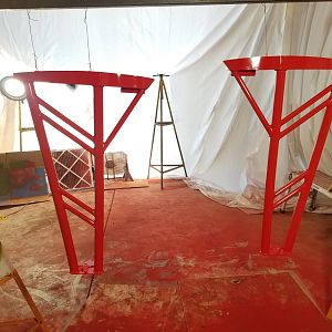 tube doors painted