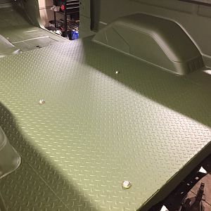 Rear floor