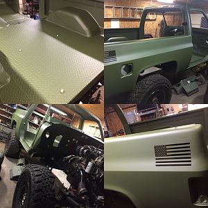 Fresh 383 carc paint