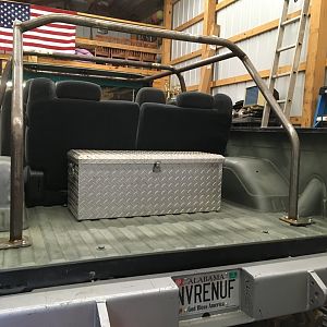 Cage and tool box