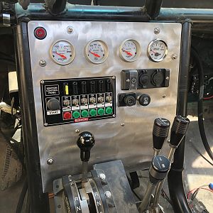 dash plate mounted