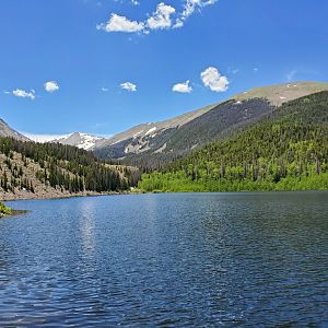 View opposite from camp