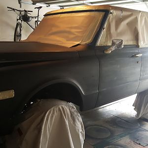 Repaint flat prep
