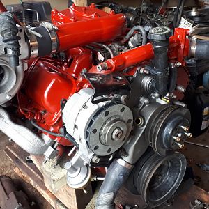 Used a mechanical lift pump and mechanical db2 4911 injector punp