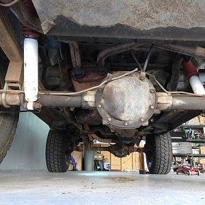 Shorties installed in rear