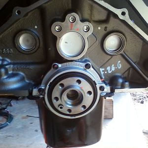 One piece rear main