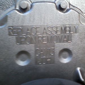Timing cover close up