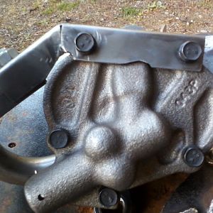 Home brew oil pump pickup retainer