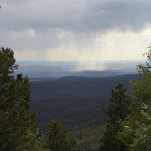 view of rain