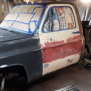 A left over door from a previous short box I parted out and sold
