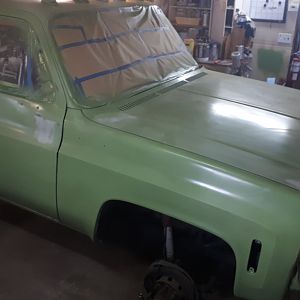 Little filler on my run fixed sanding marks and lows