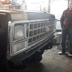 80 square headlight doors