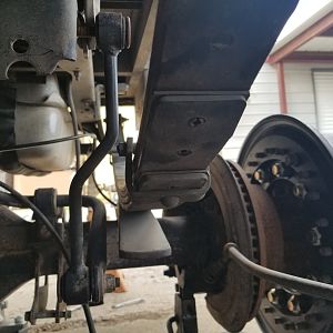 Swaybar mocked up